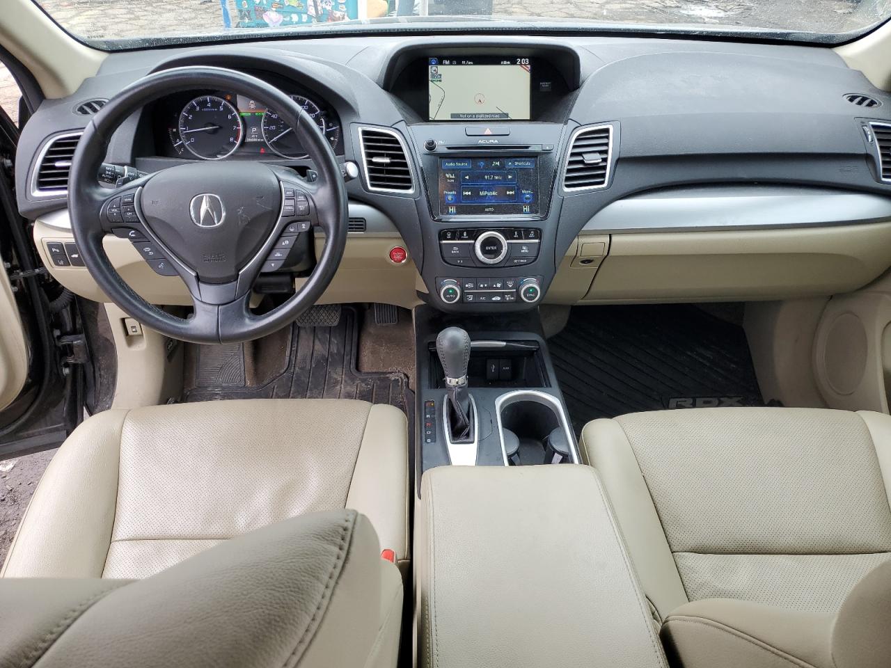 2017 Acura RDX VIN 5J8TB4H78HL015812 Copart auction photo, side damage thumbnail 8