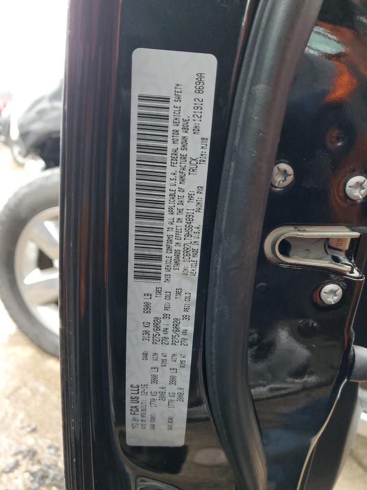 2017 RAM 1500 VIN 1C6RR7LT9HS648911 Copart auction photo, front end damage thumbnail 12