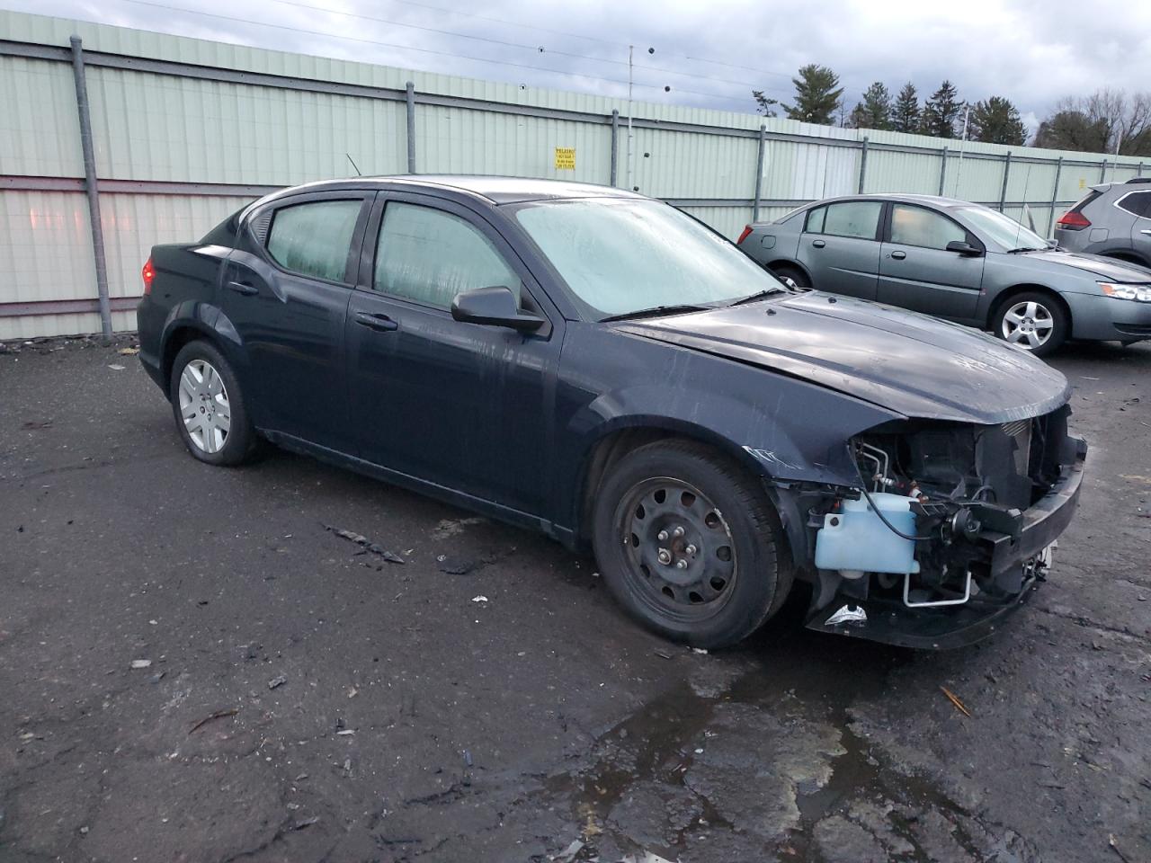 2013 Dodge Avenger VIN 1C3CDZAB7DN631265 Copart auction photo, front end damage thumbnail 4