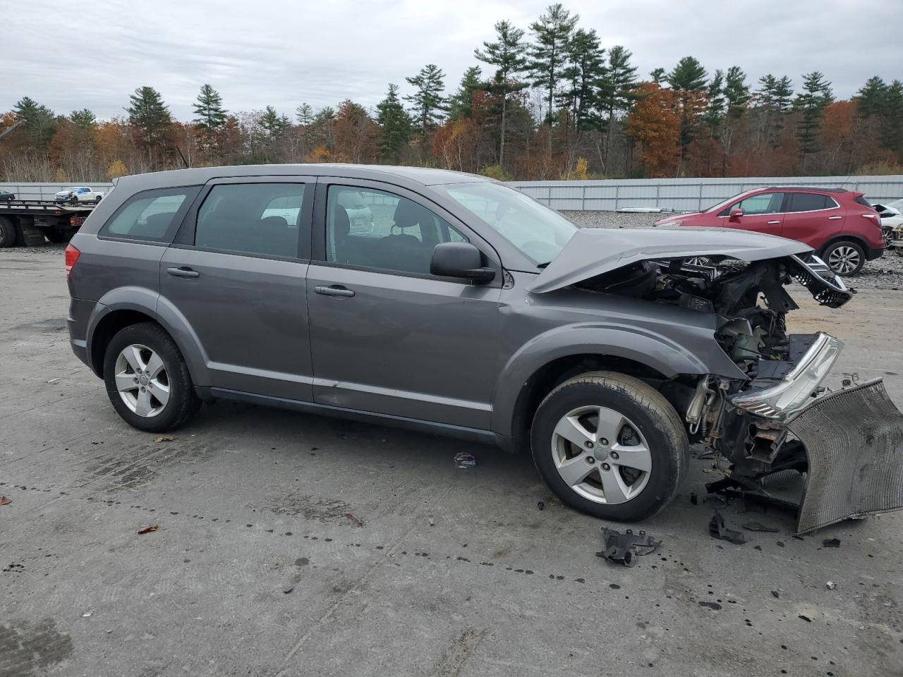2013 Dodge Journey VIN 3C4PDCAB0DT631022 Copart auction photo, front end damage thumbnail 4
