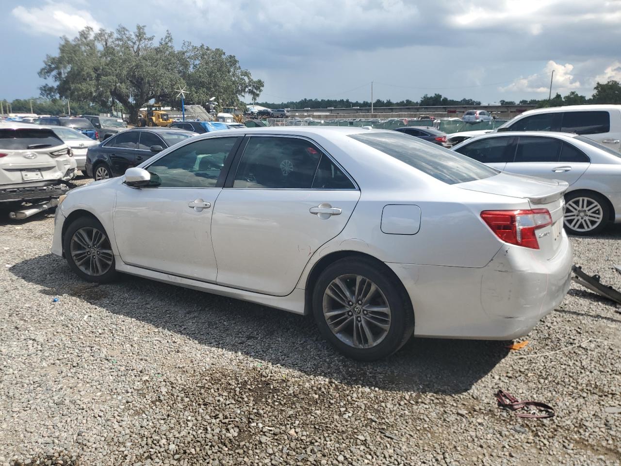 2013 Toyota Camry VIN 4T1BF1FK6DU295749 Copart auction photo, front end / side damage thumbnail 2