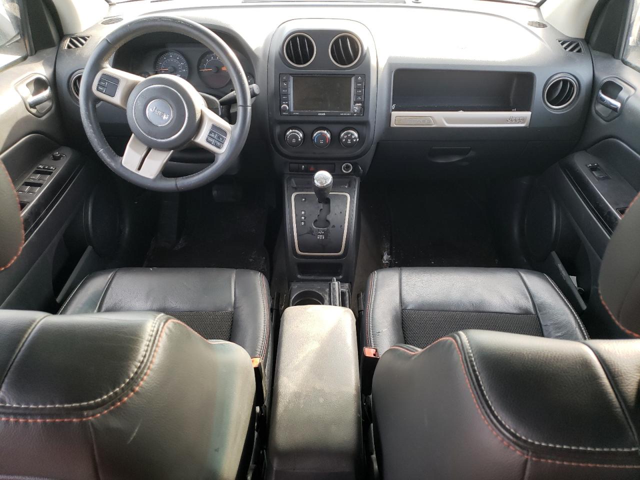 2017 Jeep Compass VIN 1C4NJCBB3HD102500 Copart auction photo, front end / rear end damage thumbnail 8