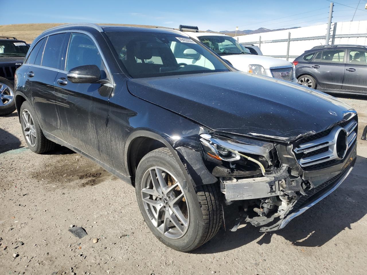 2019 Mercedes-Benz GLC VIN WDC0G4KB6K1001260 Copart auction photo, front end damage thumbnail 4