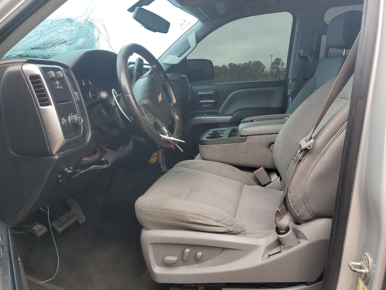 2014 Chevrolet Silverado VIN 1GCRCREC5EZ321394 Copart auction photo, front end damage thumbnail 7