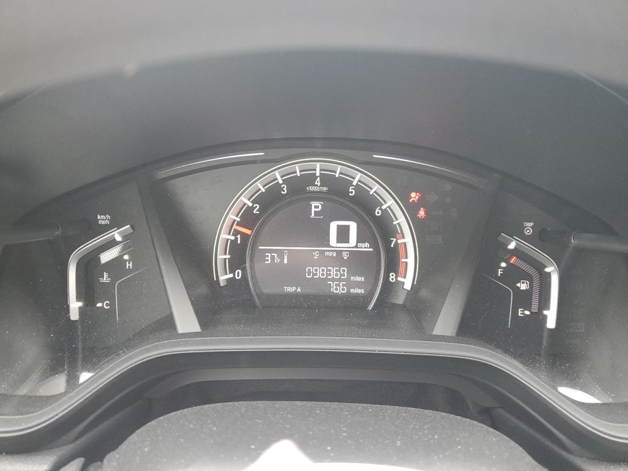 2018 Honda CR-V VIN 2HKRW6H36JH215085 Copart auction photo, rear end / front end damage thumbnail 9