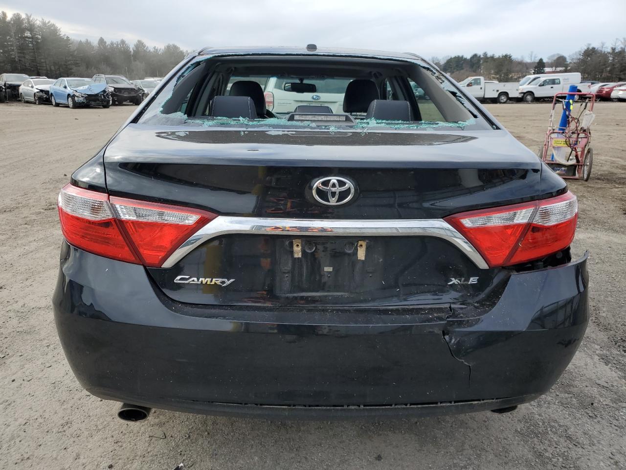 2016 Toyota Camry VIN 4T1BK1FK6GU576238 Copart auction photo, rear end / minor dent/scratches damage thumbnail 6