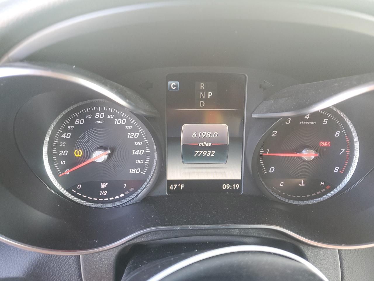 2019 Mercedes-Benz GLC VIN WDC0G4KB7KV134490 Copart auction photo, front end / rear end damage thumbnail 9