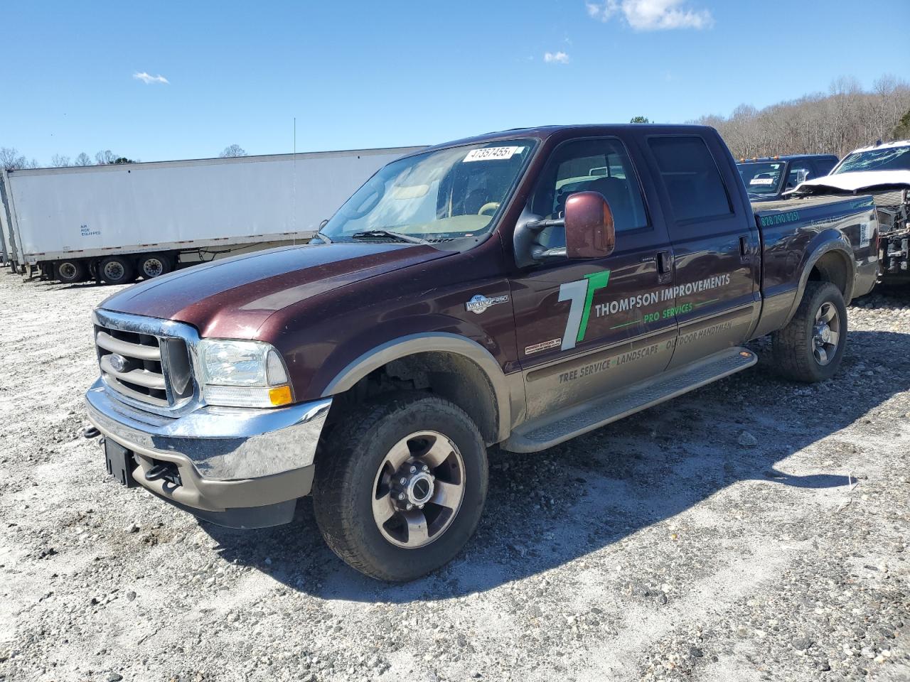 2004 Ford F250 VIN 1FTNW21P44ED49019