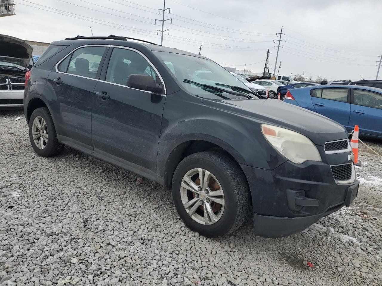 2012 Chevrolet Equinox VIN 2GNFLCEK9C6279979 Copart auction photo, mechanical / side damage thumbnail 4
