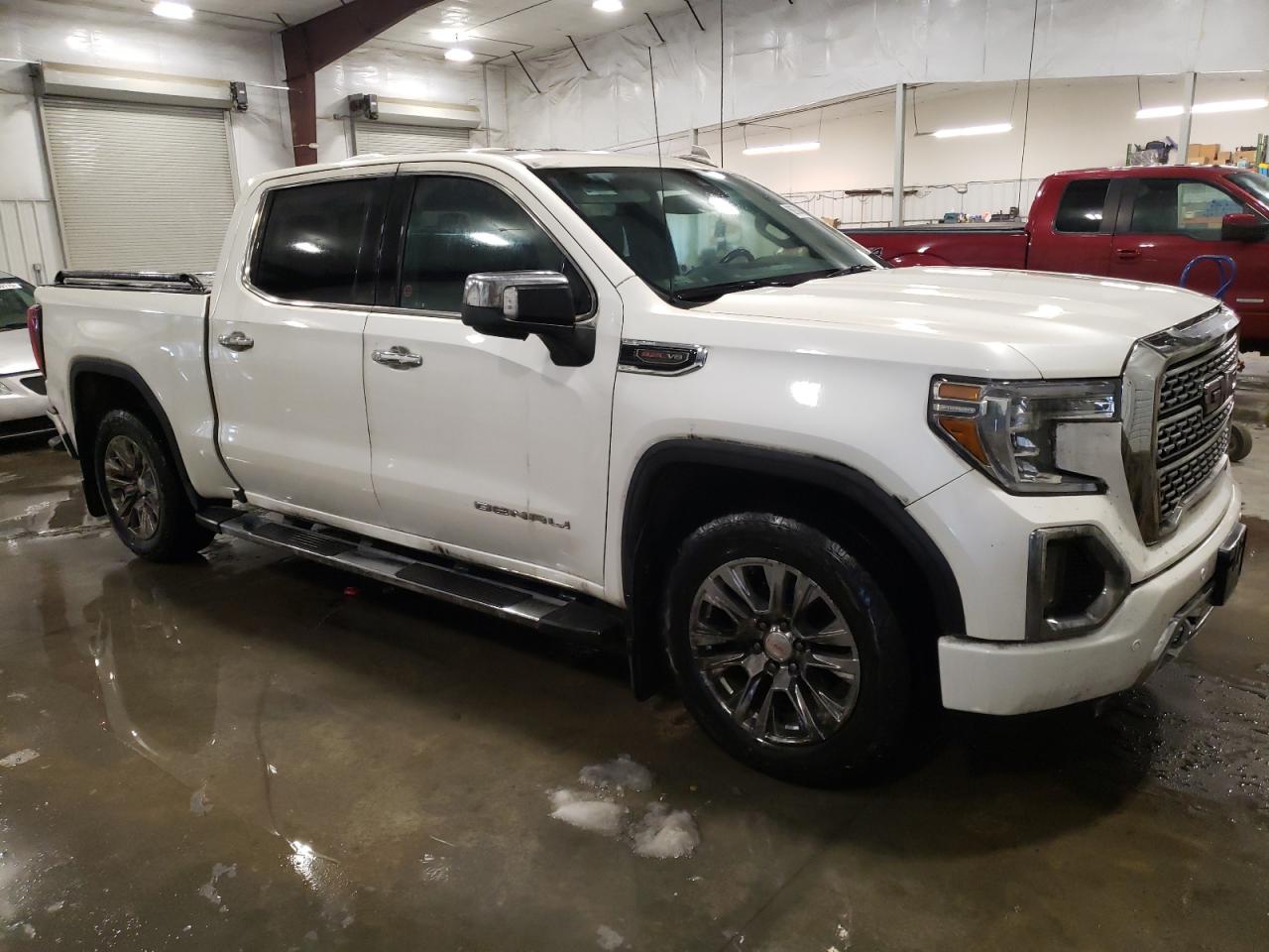 2021 GMC Sierra VIN 3GTU9FEL0MG436961 Copart auction photo, burn / top/roof damage thumbnail 4