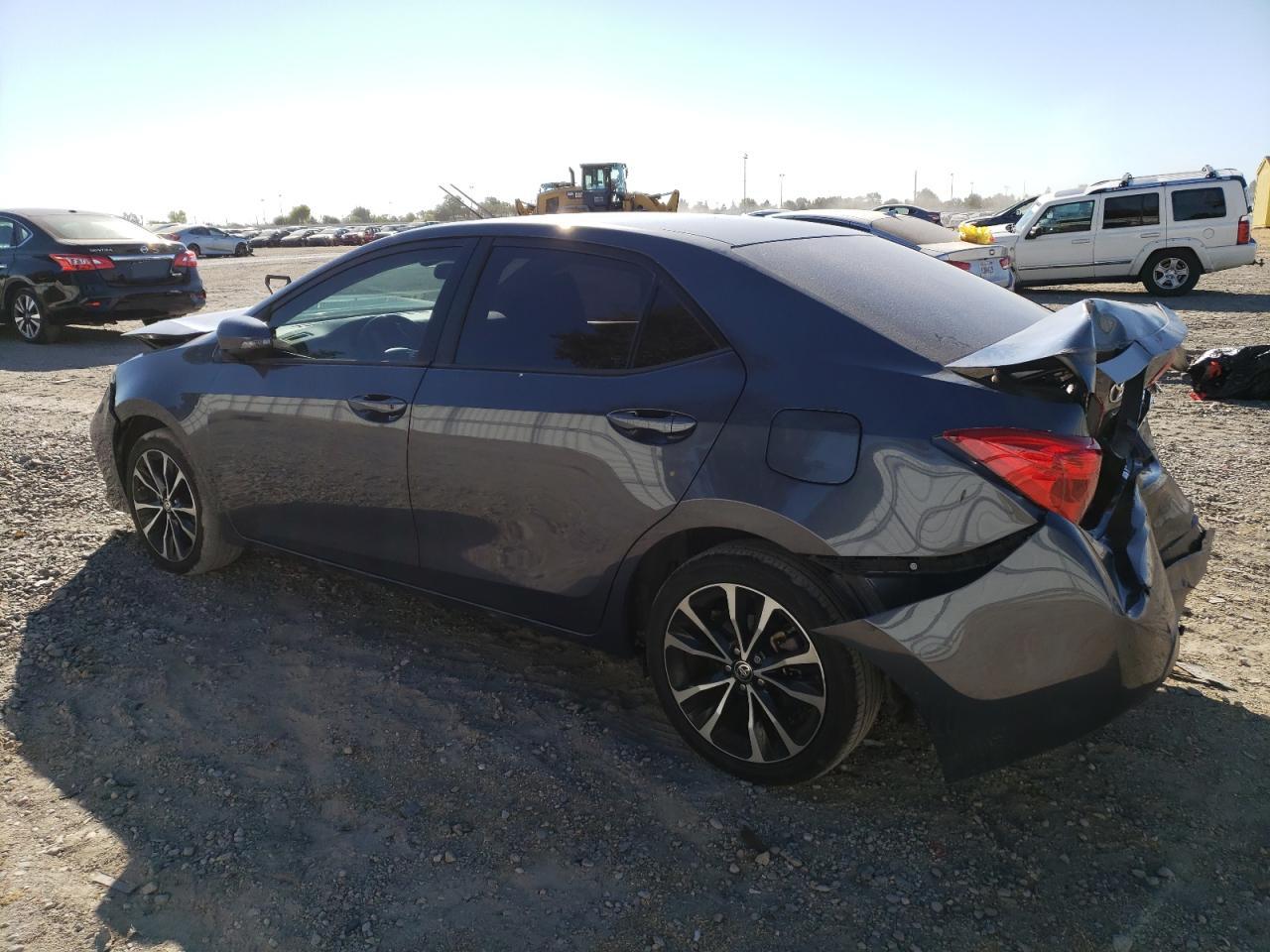 2017 Toyota Corolla VIN 5YFBURHE4HP701093 Copart auction photo, rear end / front end damage thumbnail 2