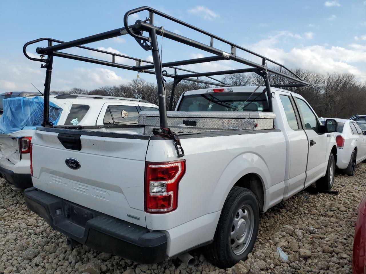 2018 Ford F-150 VIN 1FTEX1CP9JKC80958 Copart auction photo, side damage thumbnail 3