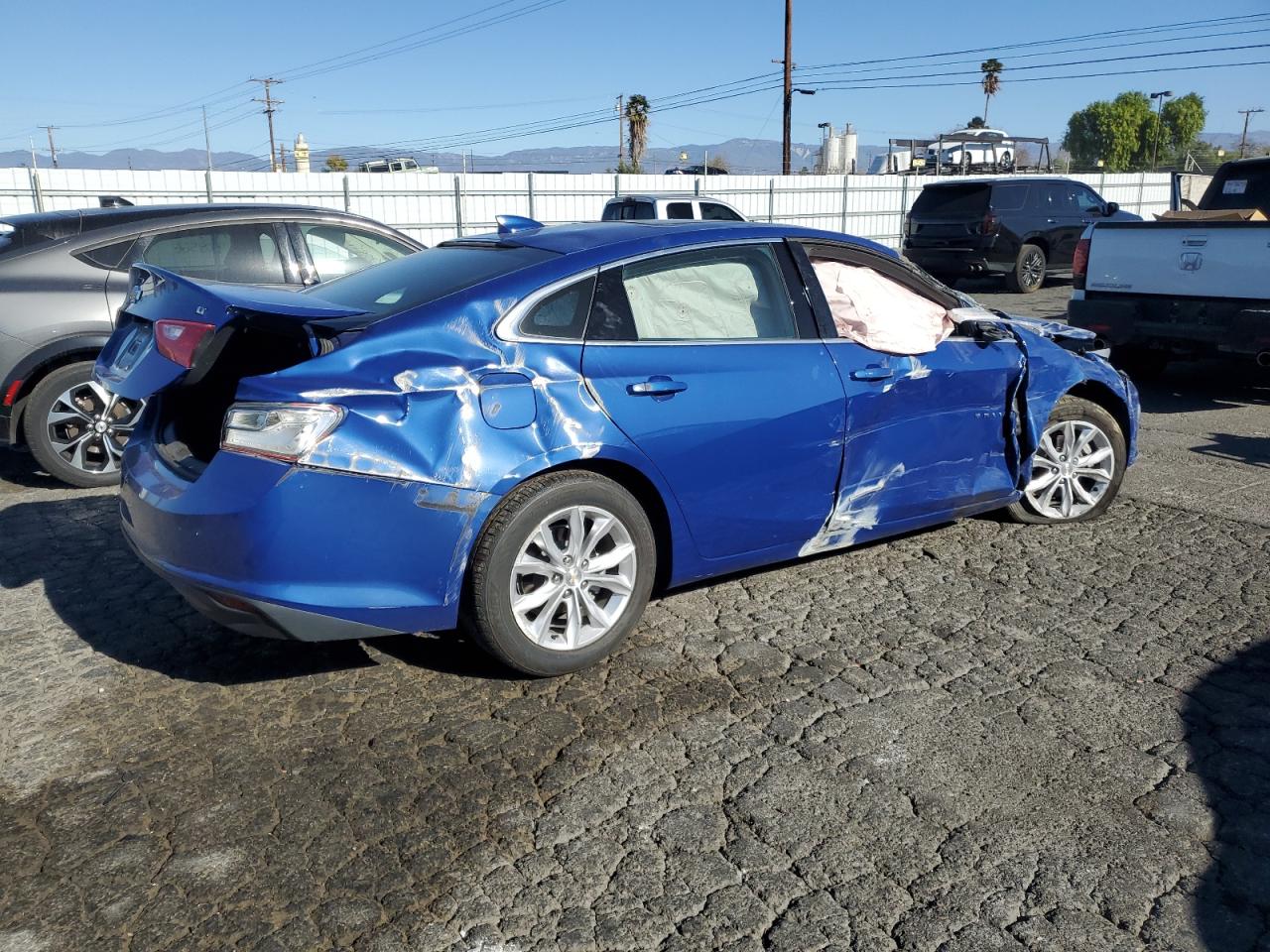 2023 Chevrolet Malibu VIN 1G1ZD5ST0PF205091 Copart auction photo, rollover / all over damage thumbnail 3