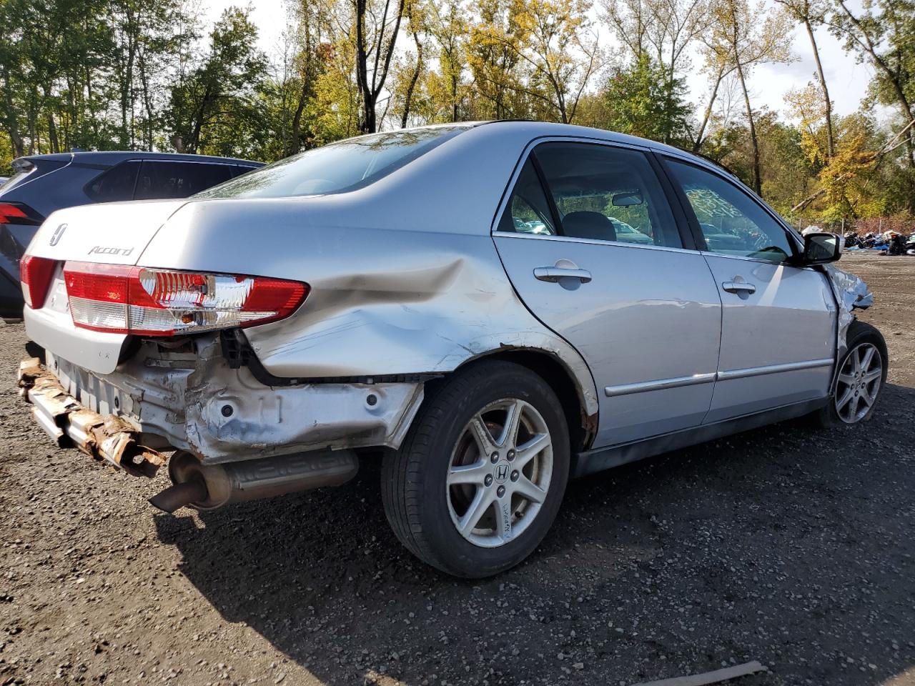 2004 Honda Accord VIN 1HGCM56354A074838 Copart auction photo, all over / frame damage damage thumbnail 3
