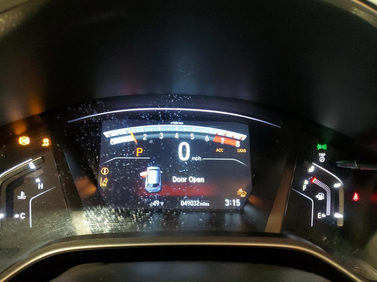 2021 Honda CR-V VIN 5J6RW2H57MA010536 Copart auction photo, vandalism damage thumbnail 9