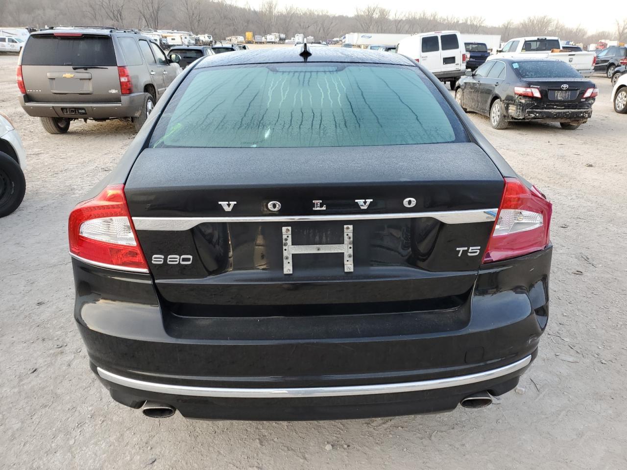 2016 Volvo S80 VIN YV140MAK2G1197244 Copart auction photo, front end damage thumbnail 6
