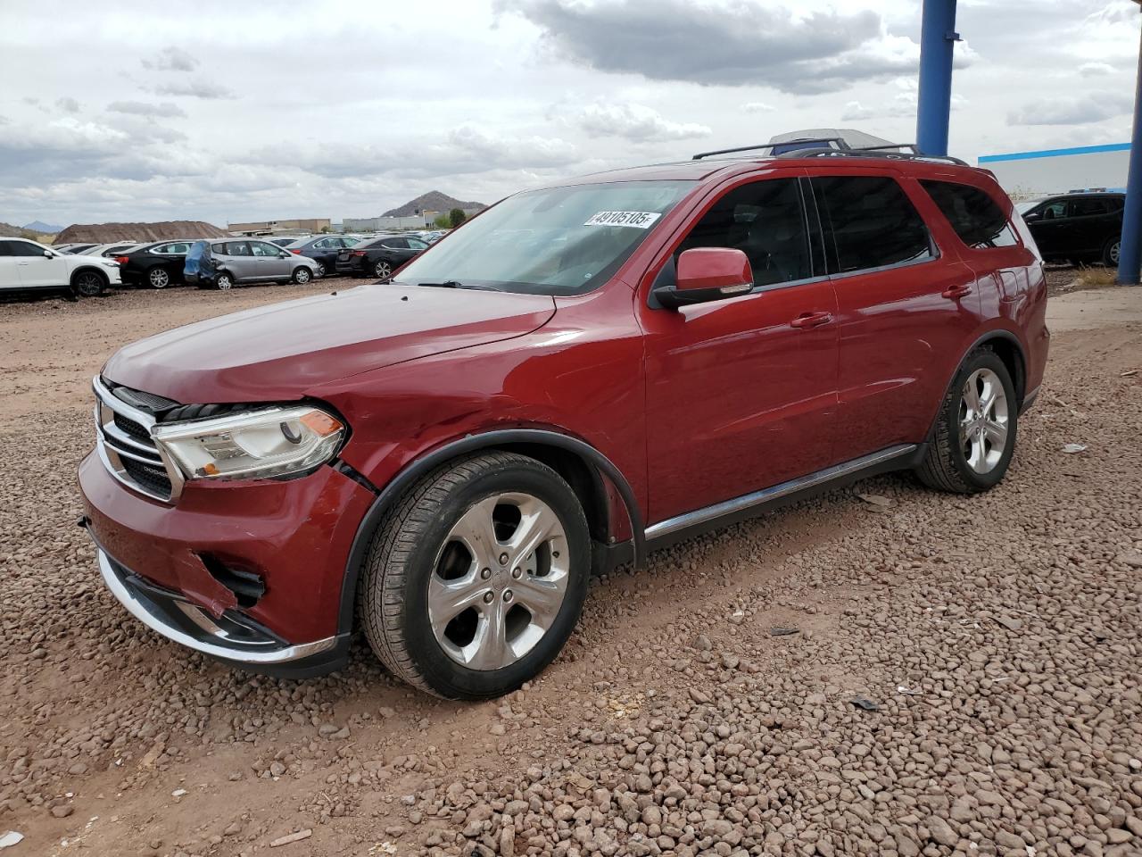 2015 Dodge Durango VIN 1C4RDHDG1FC185698