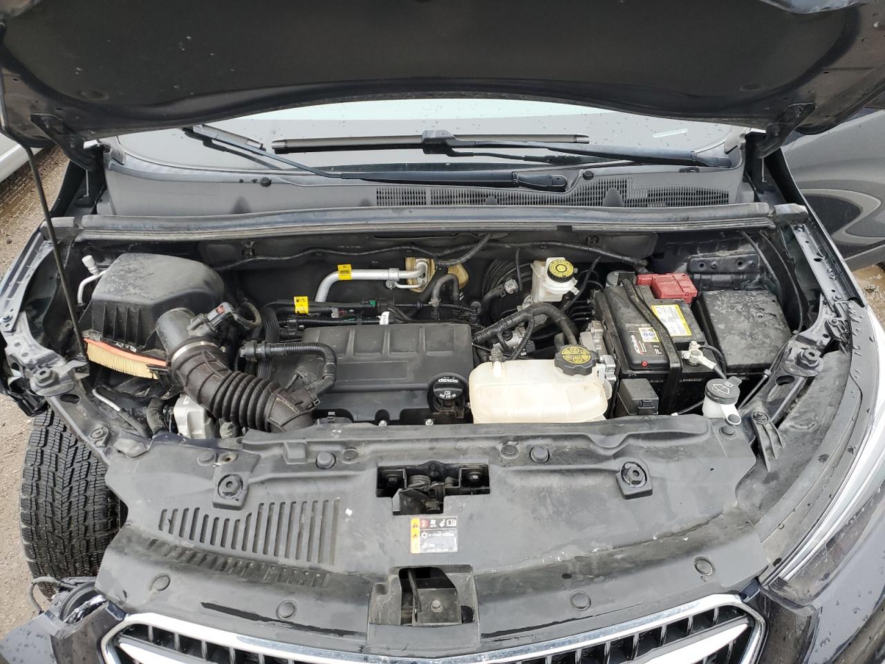 2021 Buick Encore VIN KL4CJESB2MB347937 Copart auction photo, front end / side damage thumbnail 12