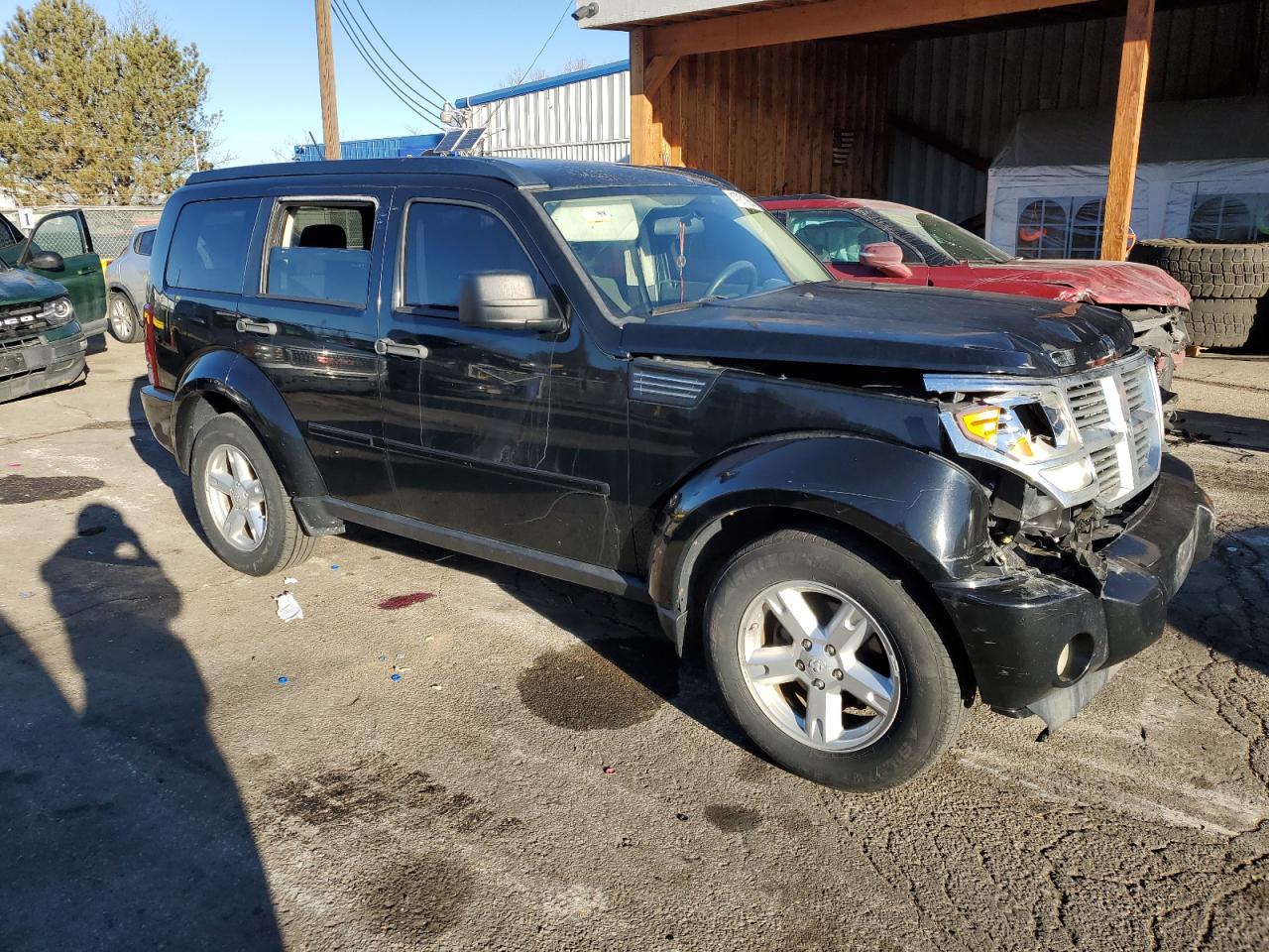 2007 Dodge Nitro VIN 1D8GU28K07W664229 Copart auction photo, all over damage thumbnail 4