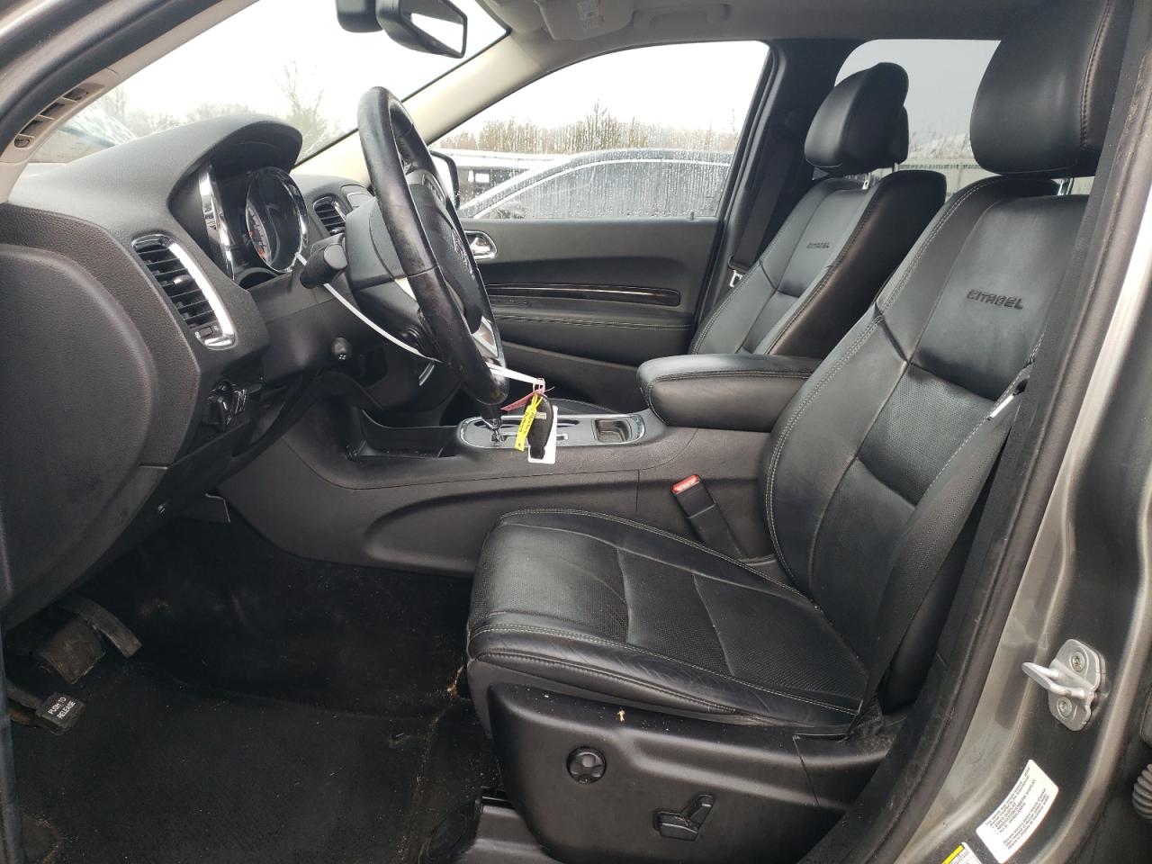 2013 Dodge Durango VIN 1C4RDJEG8DC500709 Copart auction photo, front end / undercarriage damage thumbnail 7