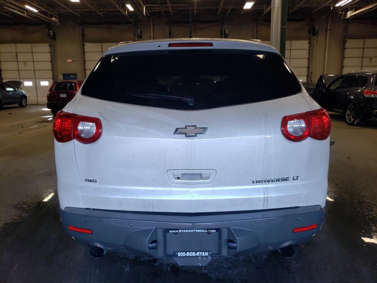 2011 Chevrolet Traverse VIN 1GNKVJED6BJ299302 Copart auction photo, all over damage thumbnail 6