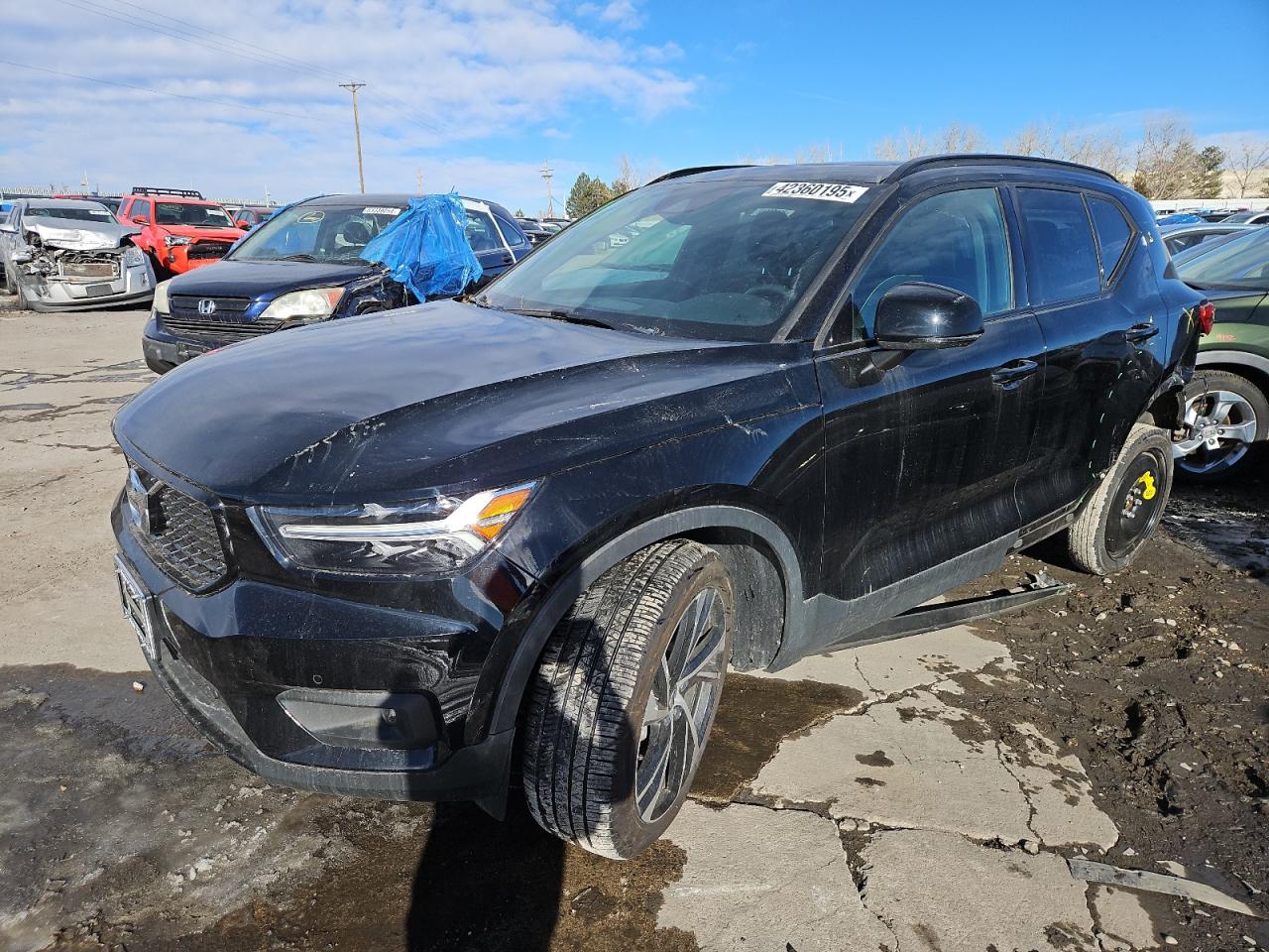 2021 Volvo XC40 VIN YV4162UM6M2583838