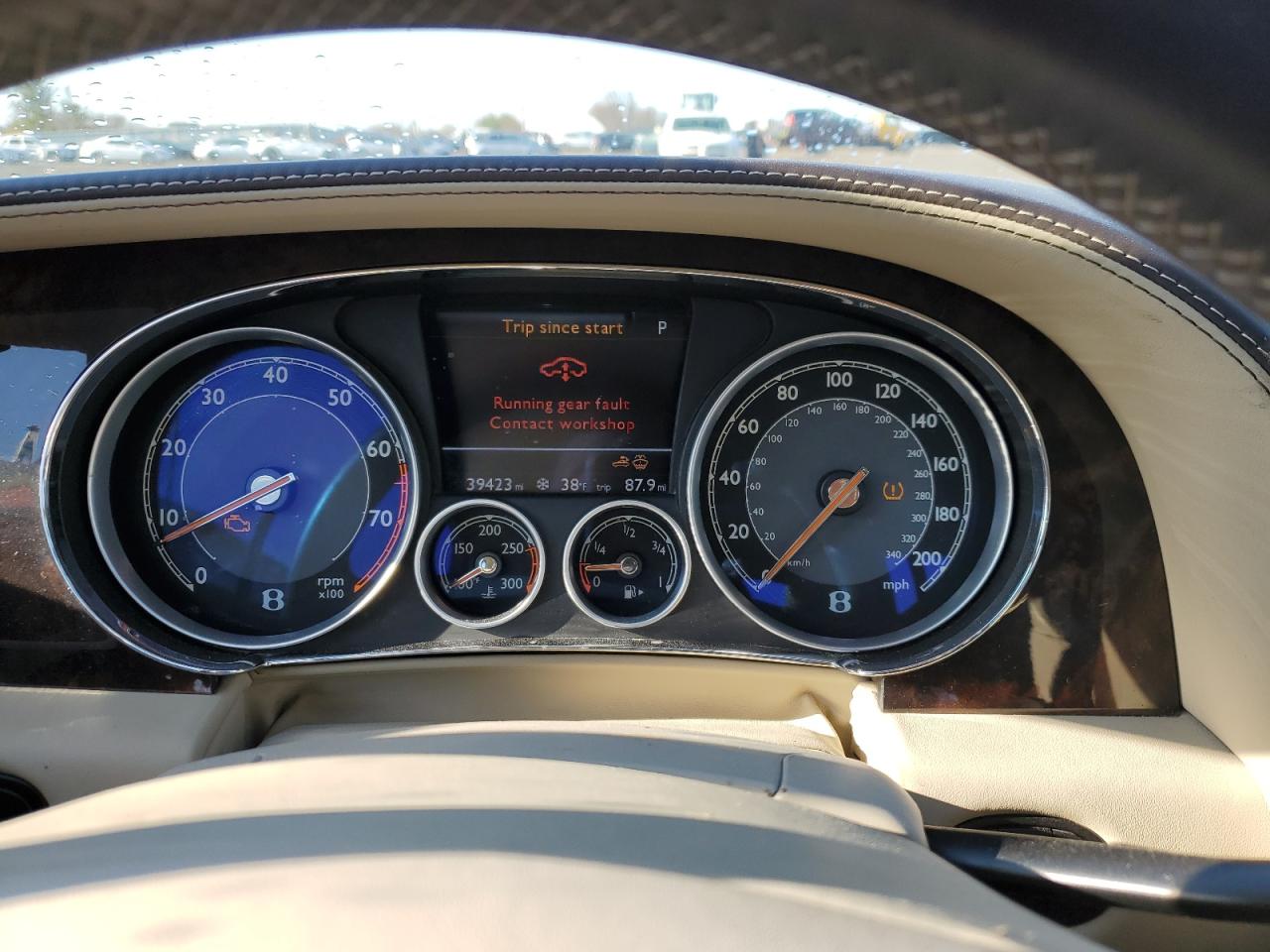 2013 Bentley Continental VIN SCBGT3ZA2DC081822 Copart auction photo, front end / side damage thumbnail 9