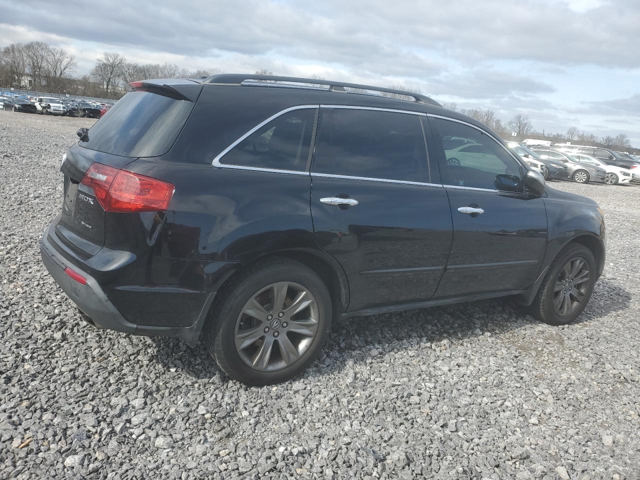 2011 Acura MDX VIN 2HNYD2H58BH506123 Copart auction photo, undercarriage damage thumbnail 3
