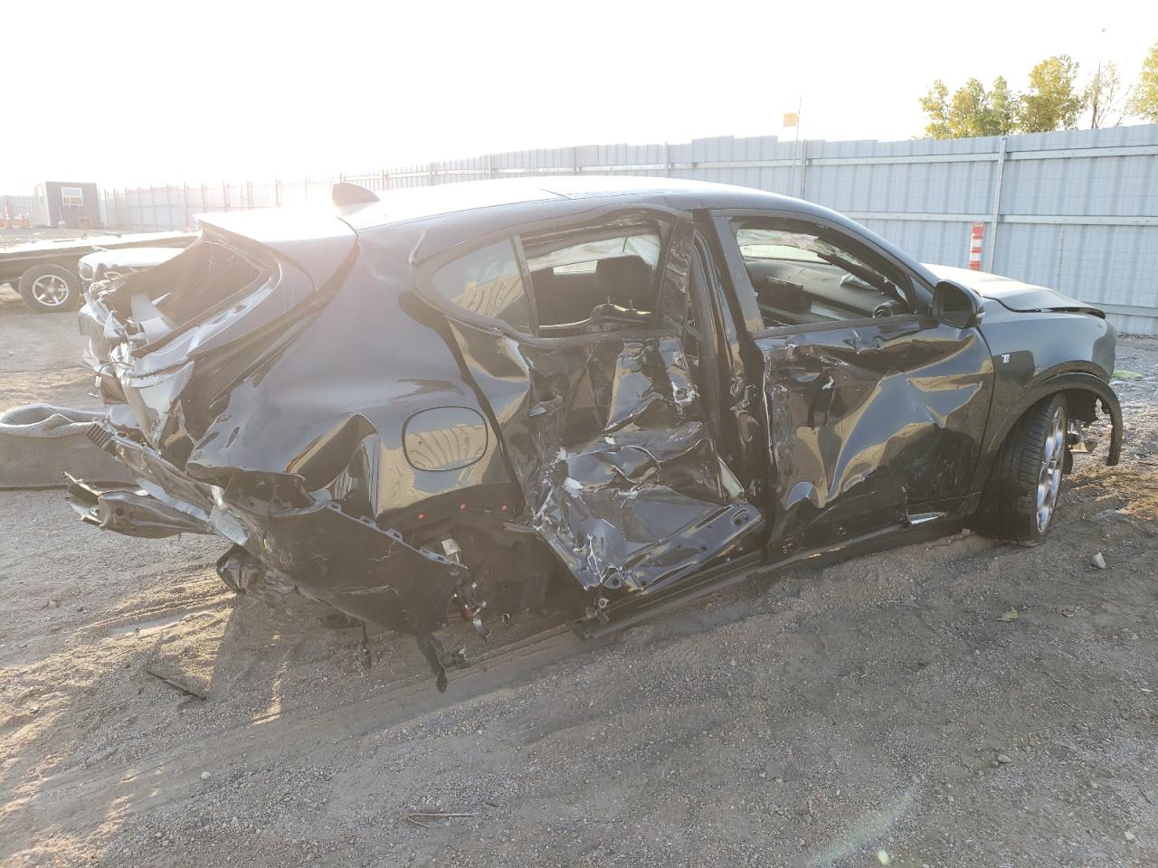 2024 Alfa Romeo Tonale VIN ZASPATCW7R3048009 Copart auction photo, all over damage thumbnail 3