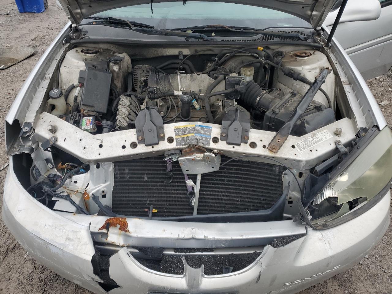 2005 Pontiac Grand Prix VIN 2G2WP522951255134 Copart auction photo, front end / rear end damage thumbnail 12