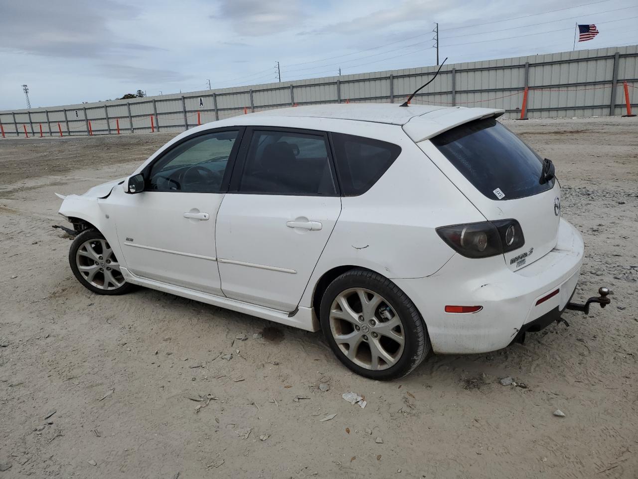 2008 Mazda 3 VIN JM1BK343781845037 Copart auction photo, front end / minor dent/scratches damage thumbnail 2