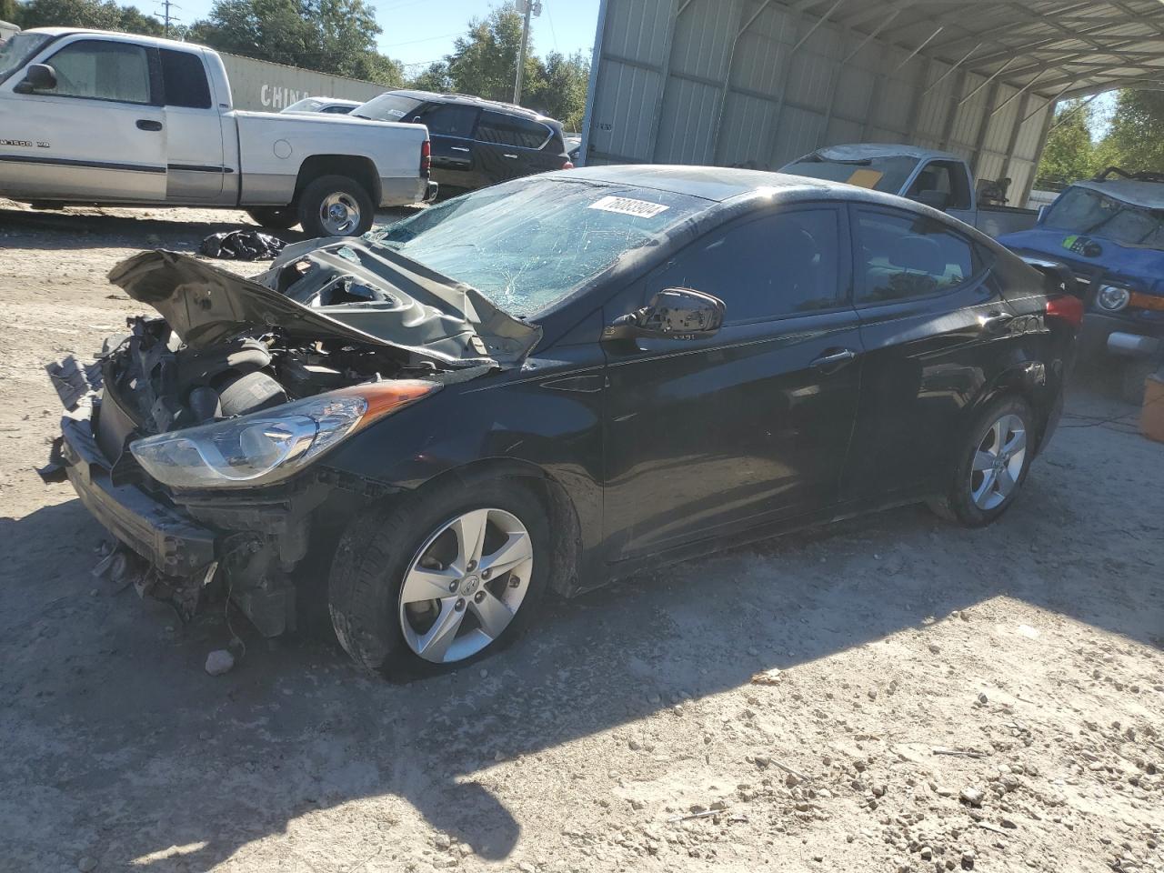 2013 Hyundai Elantra VIN 5NPDH4AE4DH352468