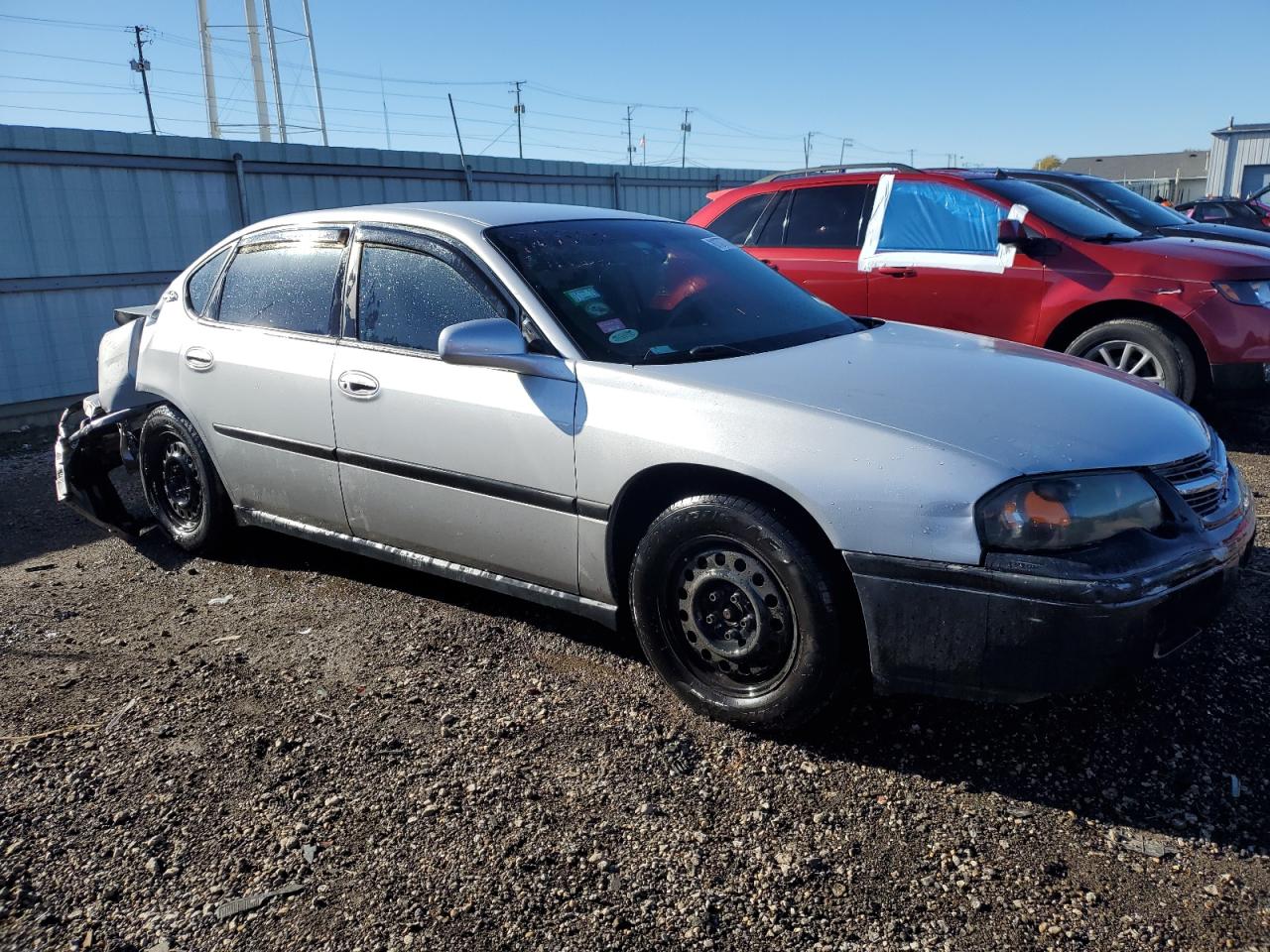 2001 Chevrolet Impala VIN 2G1WF52E119251611 Copart auction photo, rear end damage thumbnail 4