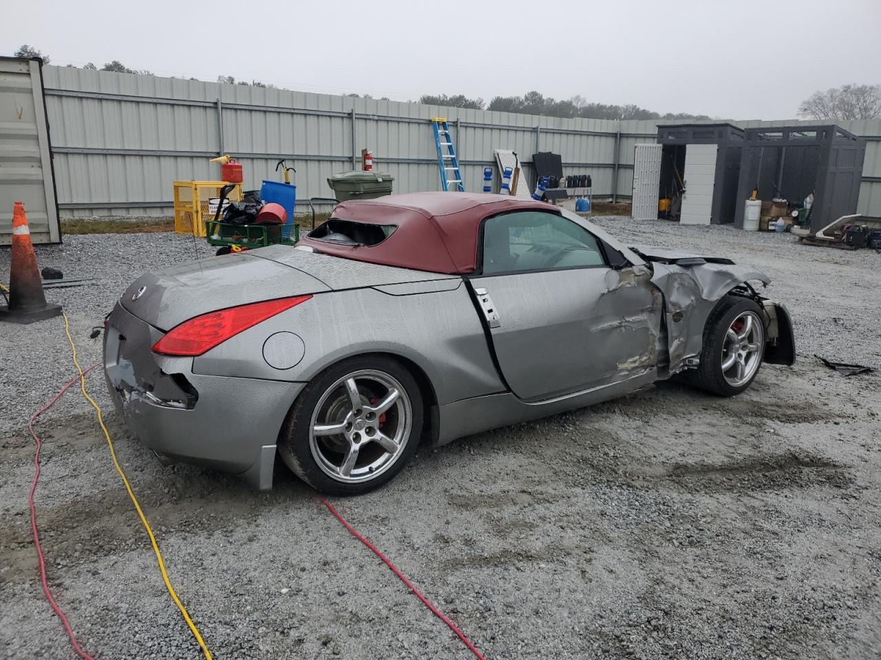 2006 Nissan 350Z VIN JN1AZ36A26M480817 Copart auction photo, all over damage thumbnail 3