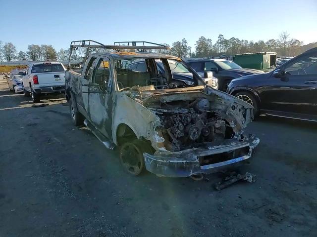 2005 Ford F-150 VIN 1FTPX145X5NA35466 Copart auction photo, burn damage thumbnail 11