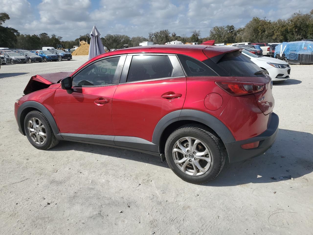 2019 Mazda CX-3 VIN JM1DKDB77K1454546 Copart auction photo, front end / minor dent/scratches damage thumbnail 2