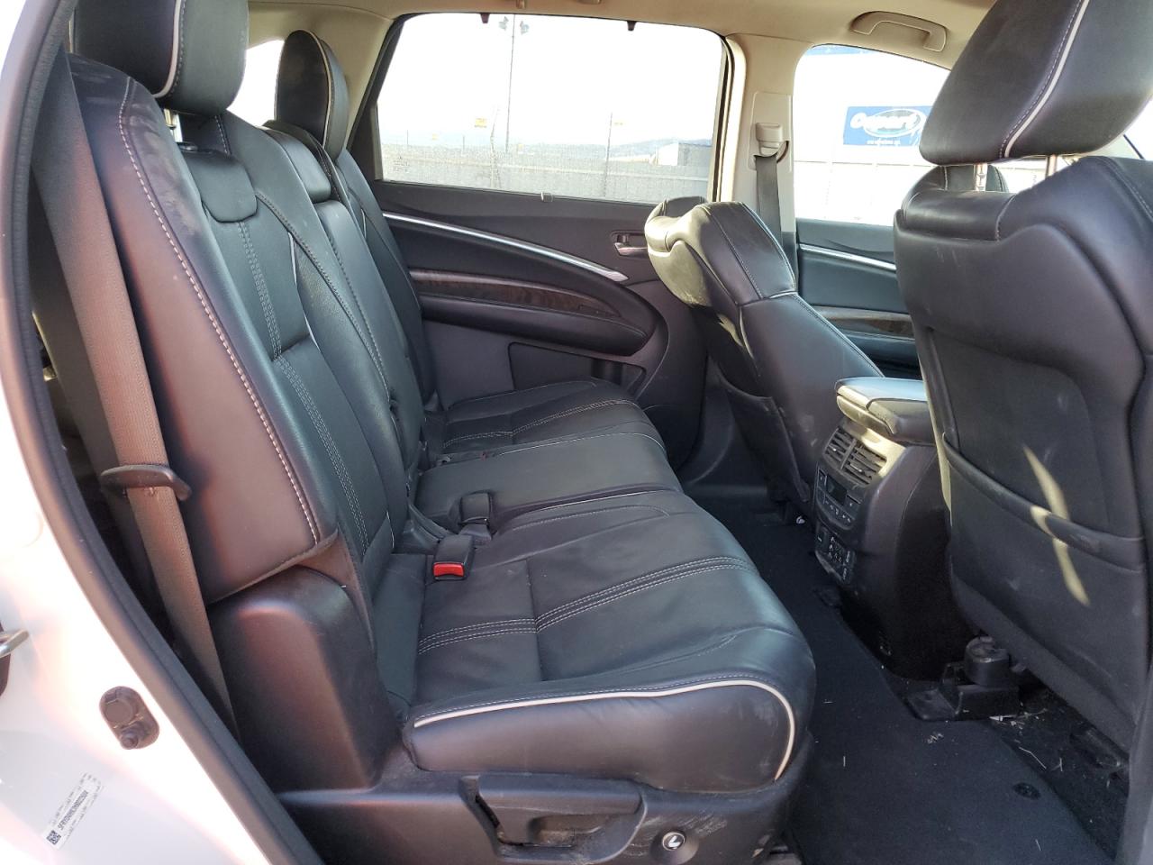 2017 Acura MDX VIN 5FRYD4H93HB022684 Copart auction photo, front end / side damage thumbnail 11