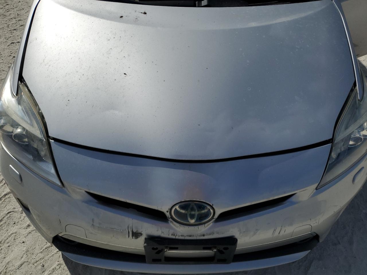 2012 Toyota Prius VIN JTDKN3DP5C3025255 Copart auction photo, water/flood damage thumbnail 11