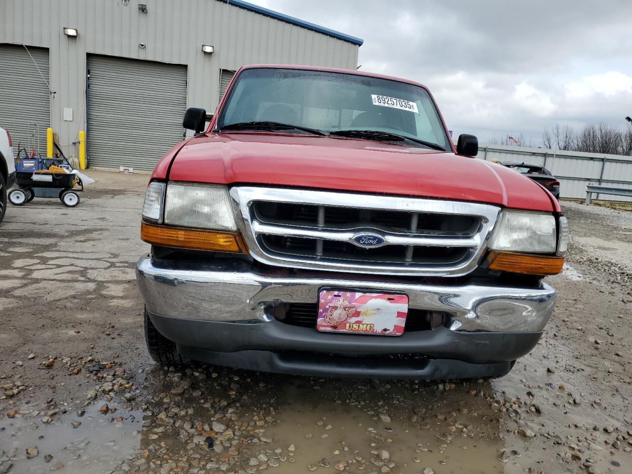 2000 Ford Ranger VIN 1FTYR14V8YPC10711 Copart auction photo, front end / rear end damage thumbnail 5