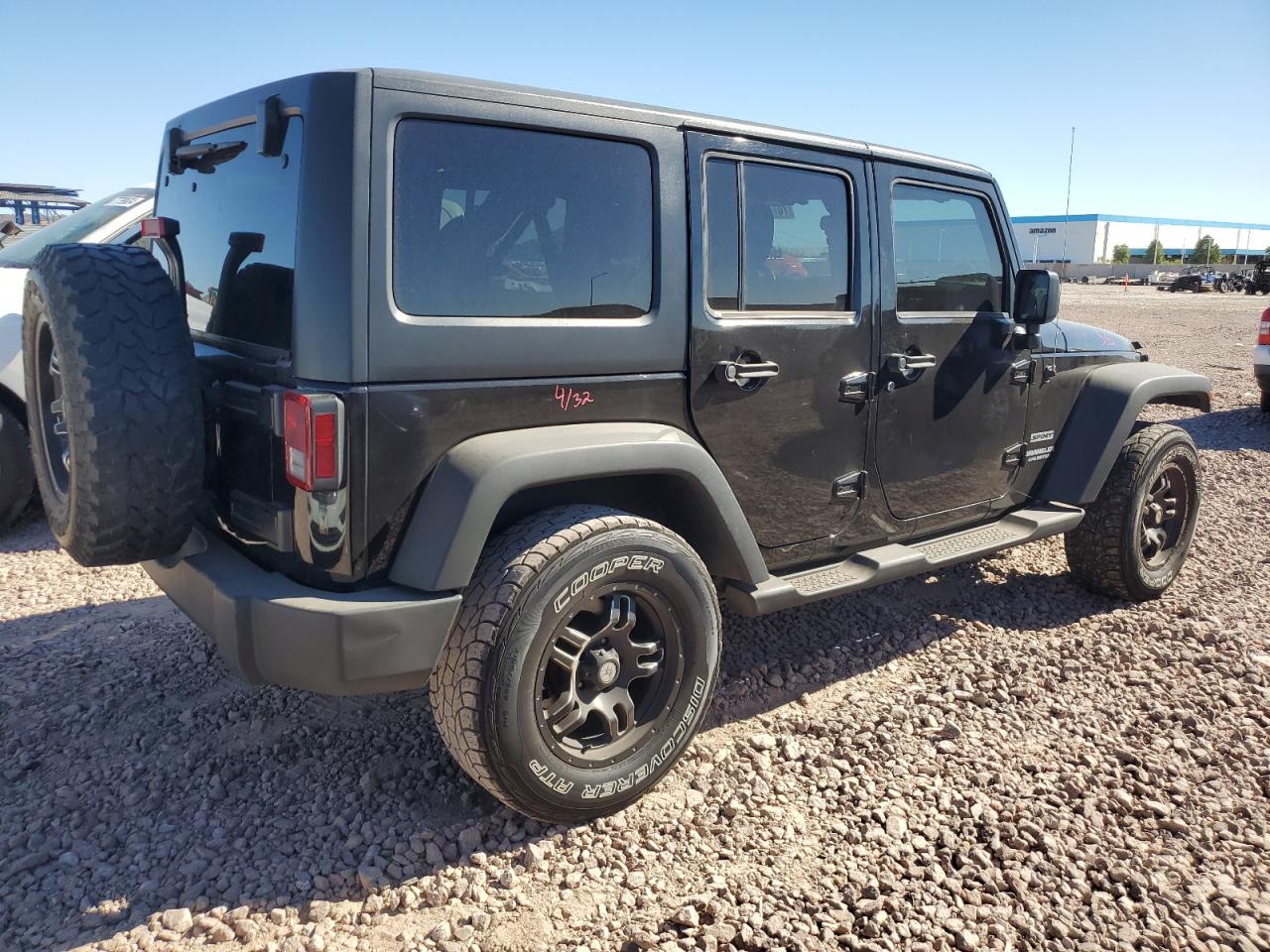 2011 Jeep Wrangler VIN 1J4BA3H19BL521010 Copart auction photo, front end damage thumbnail 3