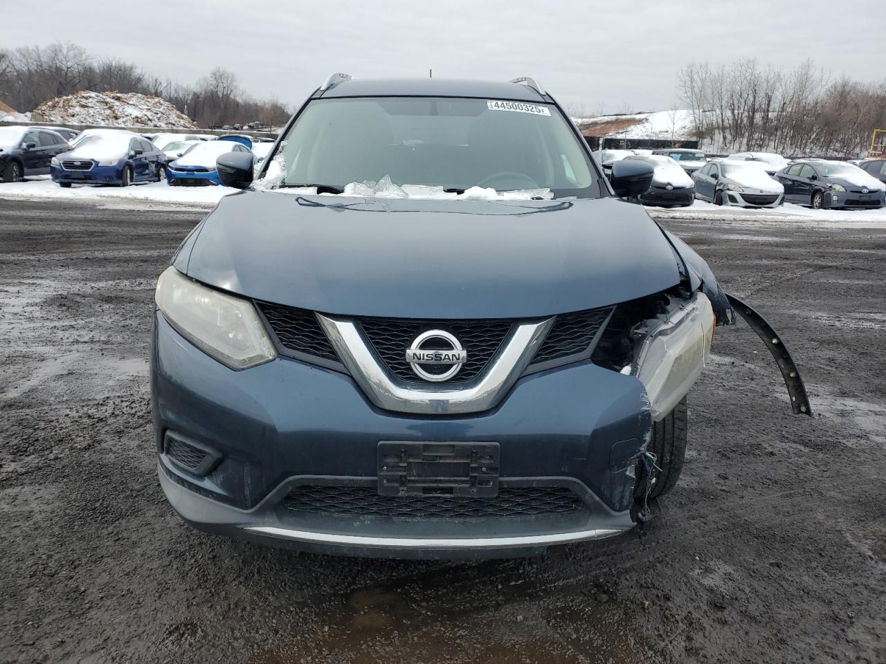 2016 Nissan Rogue VIN KNMAT2MV2GP615339 Copart auction photo, front end / undercarriage damage thumbnail 5