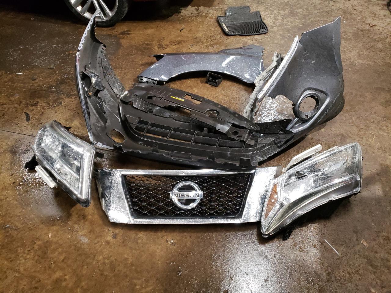 2013 Nissan Pathfinder VIN 5N1AR2MM5DC620880 Copart auction photo, side / front end damage thumbnail 13