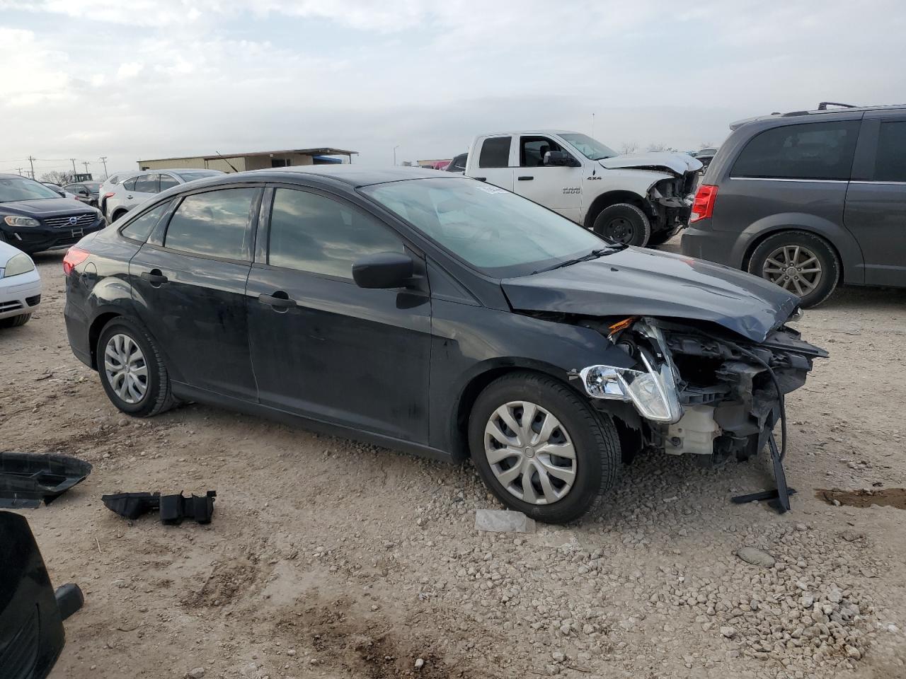 2016 Ford Focus VIN 1FADP3E22GL297232 Copart auction photo, front end damage thumbnail 4