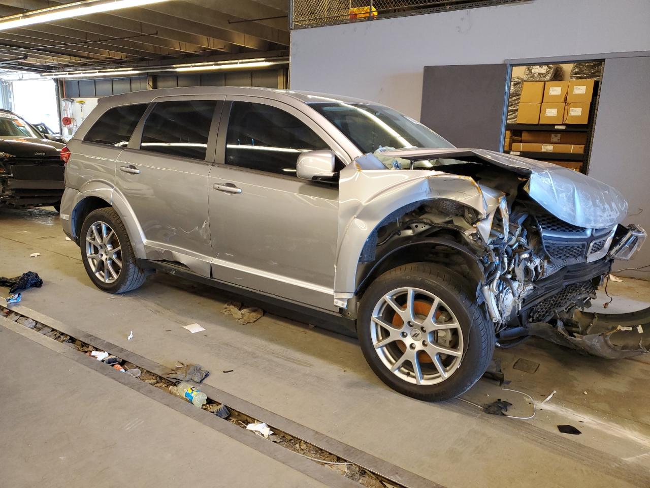 2019 Dodge Journey VIN 3C4PDDEG9KT848982 Copart auction photo, all over damage thumbnail 4
