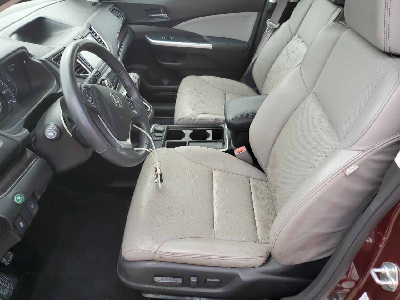 2015 Honda CR-V VIN 5J6RM4H7XFL089047 Copart auction photo, water/flood damage thumbnail 7