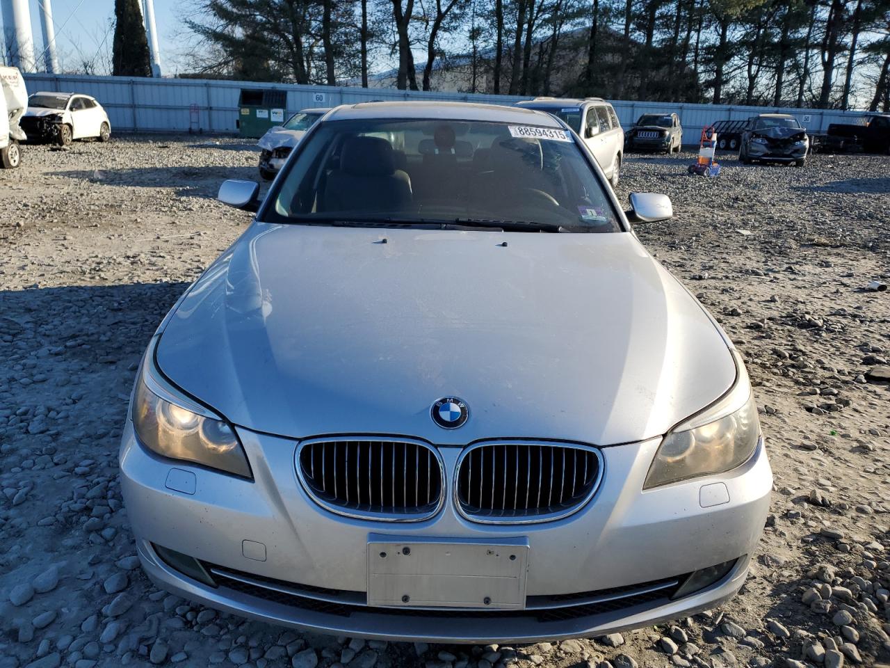 2009 BMW 5er VIN WBANV13559C156077 Copart auction photo, all over damage thumbnail 5