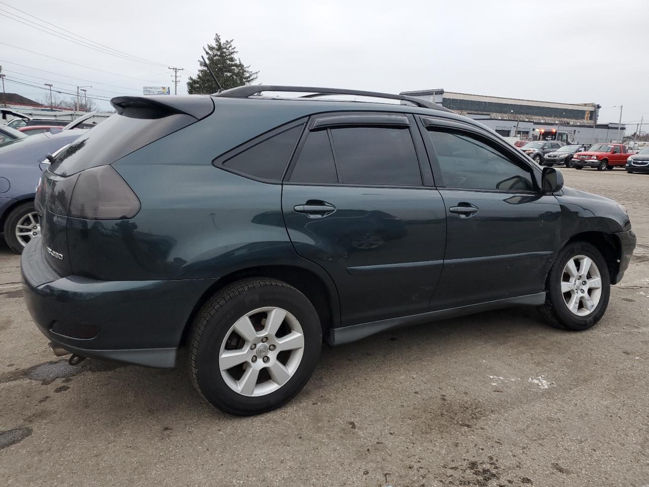 2005 Lexus RX VIN 2T2HA31U55C077278 Copart auction photo, front end / undercarriage damage thumbnail 3