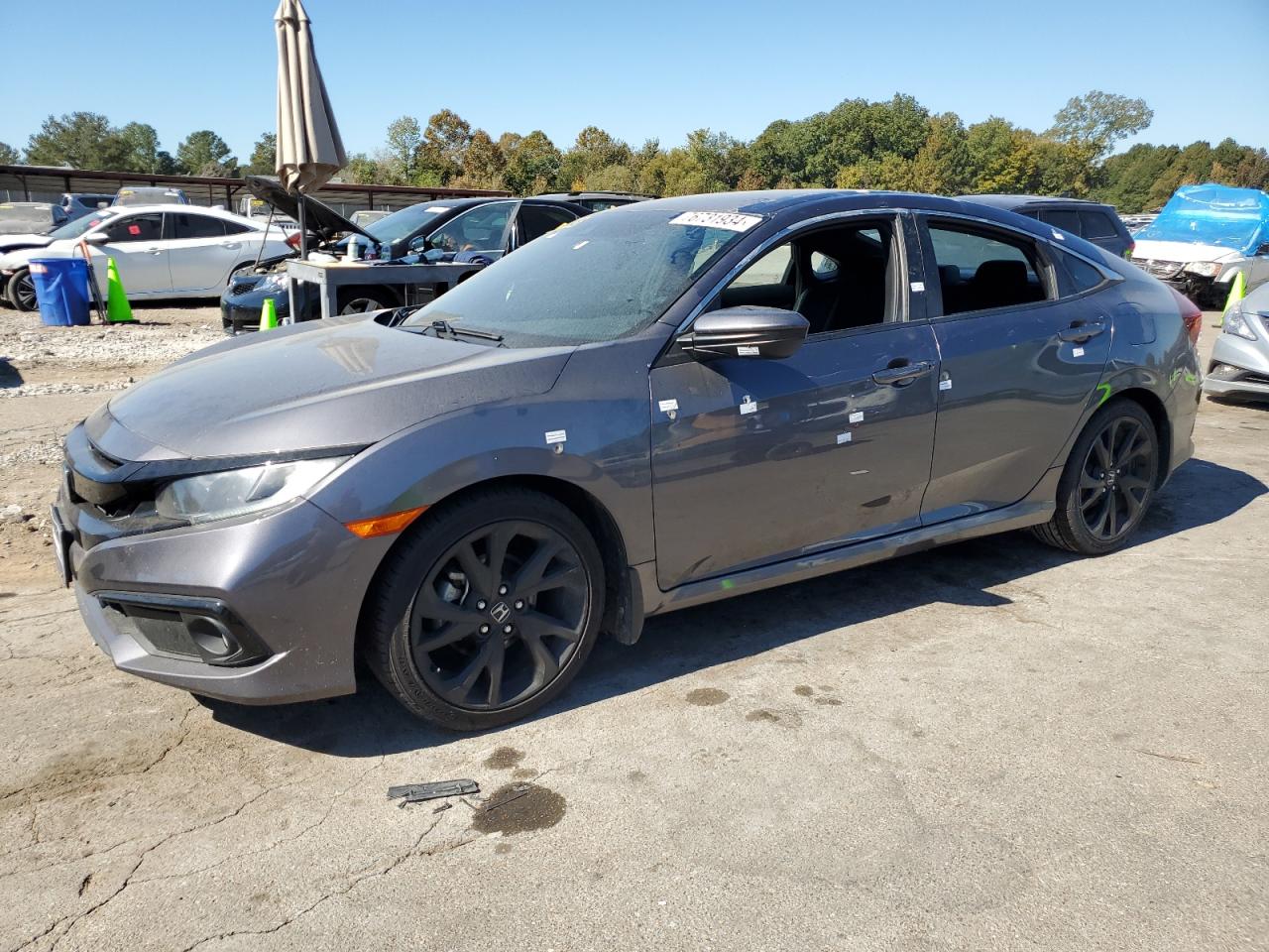 2019 Honda Civic VIN 2HGFC2F88KH570287