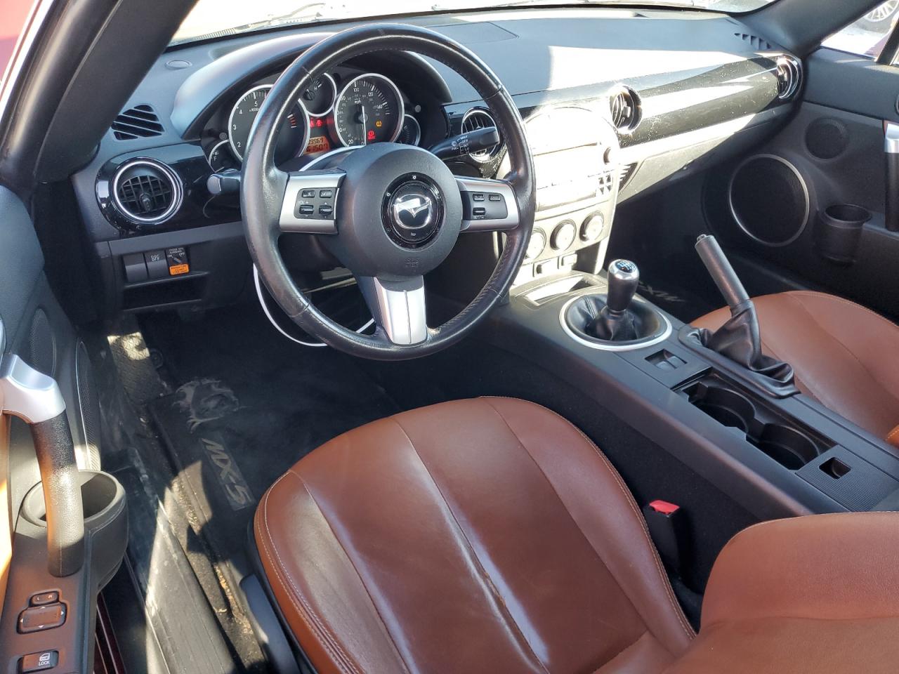 2008 Mazda MX-5 VIN JM1NC25FX80152952 Copart auction photo, front end damage thumbnail 8