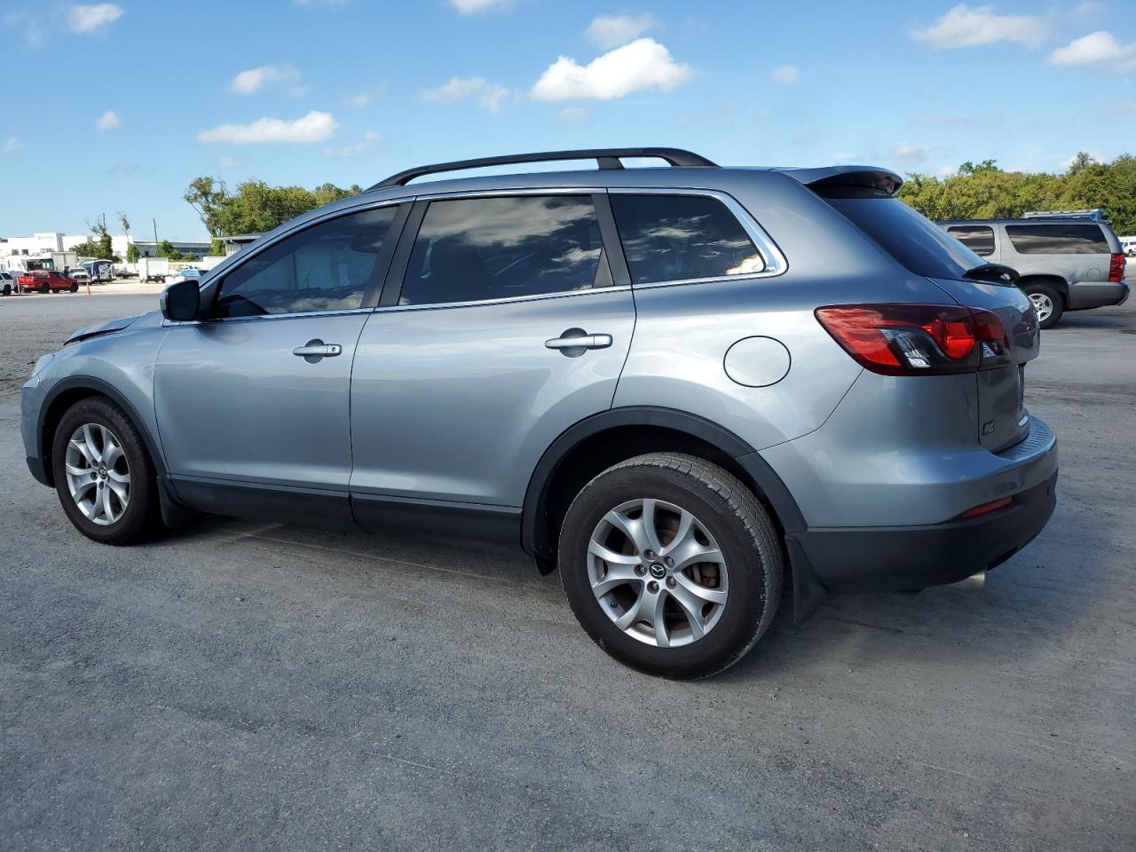 2015 Mazda CX-9 VIN JM3TB2CA7F0453250 Copart auction photo, front end / side damage thumbnail 2
